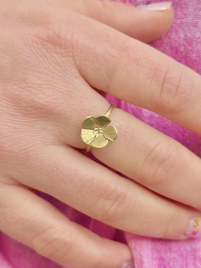 Bague Bouton d'Or
