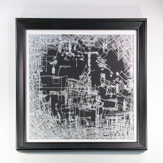 Solventis pen plot (framed)