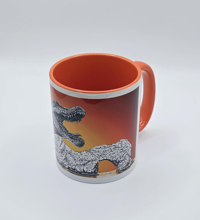 547. Jurrasic Coast Dinosaurs Mug