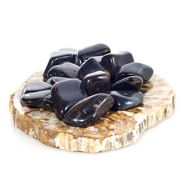 pierre roulée oeil de faucon