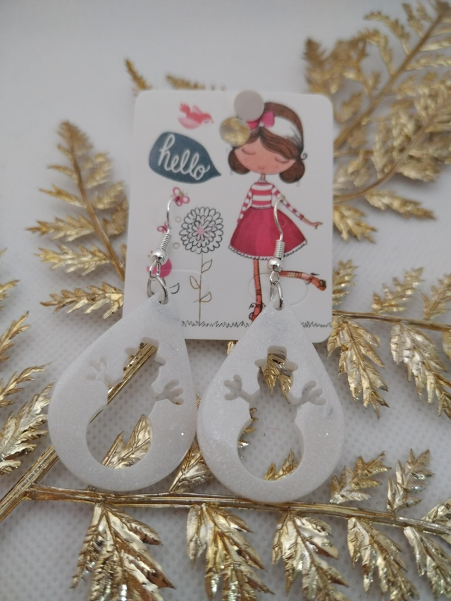 Boucles d'oreilles noël 