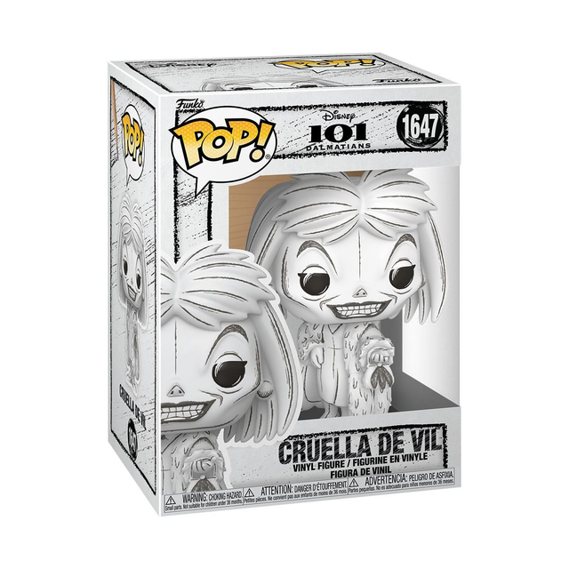 Funko Disney POP! Vinyl Figure Sketched- Cruella De Vil