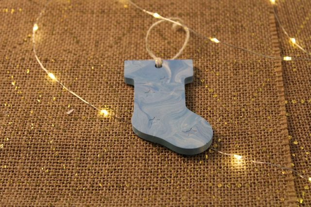 Les suspensions chaussette de Noël