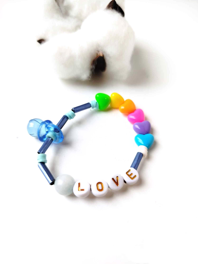 Bracelet message Bienveillant pour les KIDS - 4/6 ans 