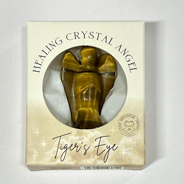Healing Crystal Angel - Tigers eye 