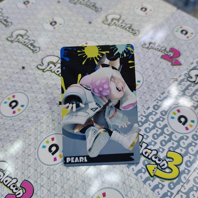 Tarjeta Amiibo Pearl / Splatoon 3