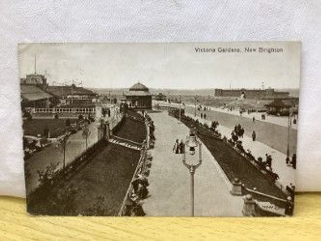 Victoria Gardens, New Brighton, Cheshire, Posted Valentine's Series Postcard. Our Ref No. R345 £2.50