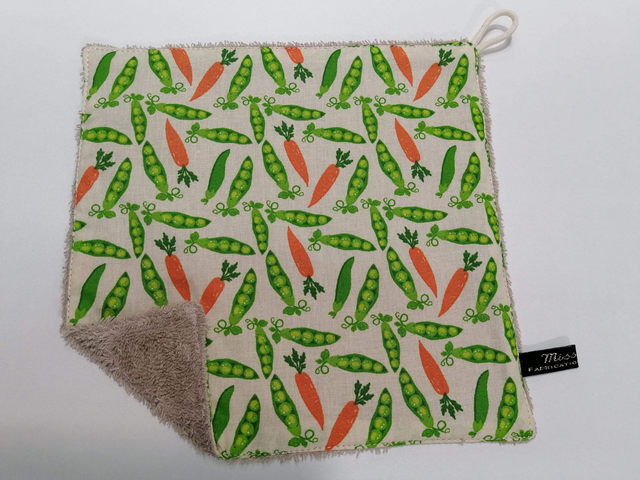 Feuille Essuie-tout Petits Pois Carotte