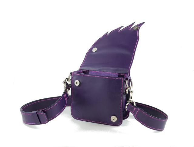 Mini Sac bandoulière et ceinture KARASU Violet
