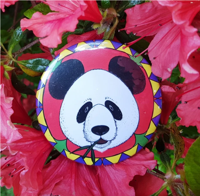 Panda Pocket Mirror