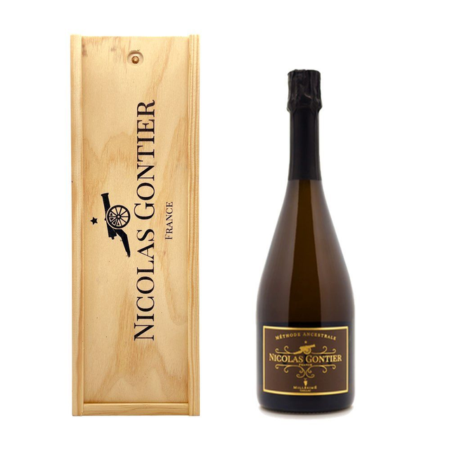 AOC GAILLAC Méthode Ancestrale SEC (sucré) 2025 - Caisse bois 1 bouteille de 75cl