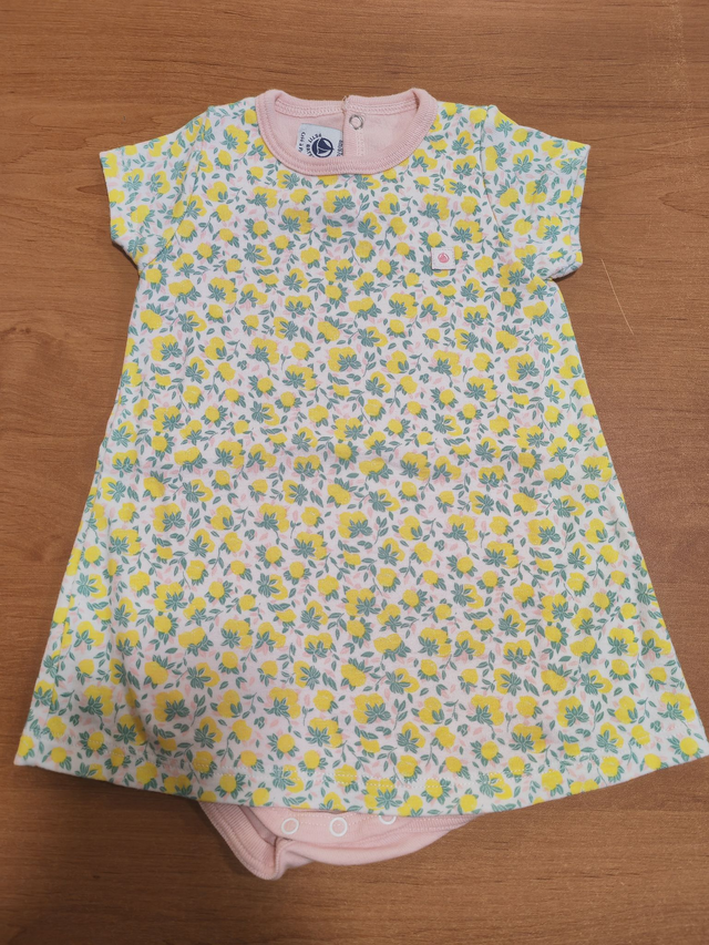 Robe avec body intégré 6 mois