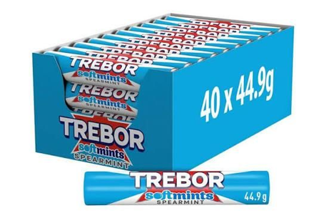 Trebor Softmints Spearmint 44.9g X2 Packs