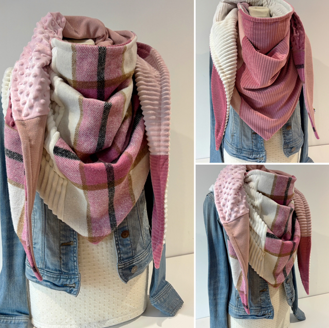 Maxi Chèche Double Patchwork 332