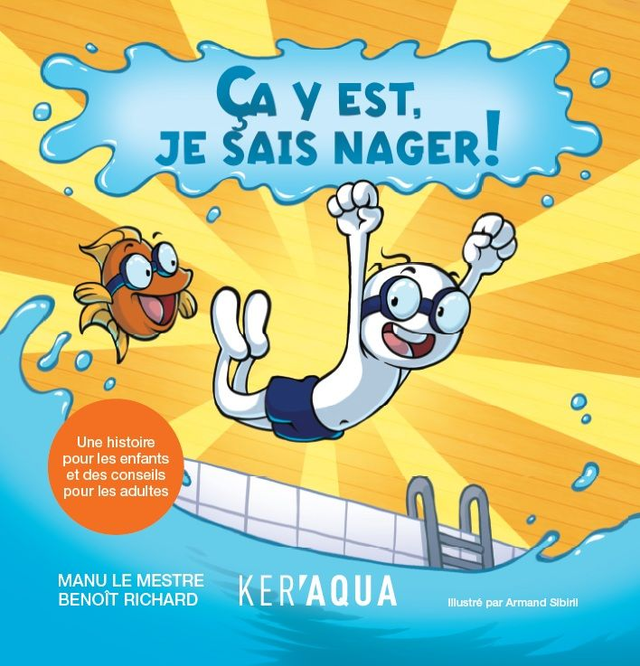 Lot 20 livres : Ca y est, je sais nager !  4 à 12 ans &amp; adultes (guide)