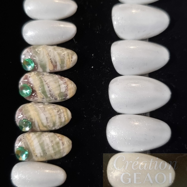 Coquillages nacre little rond S