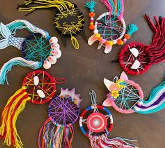 Children's Dream Catcher Making and Mindfulness Workshop - Age 5-16