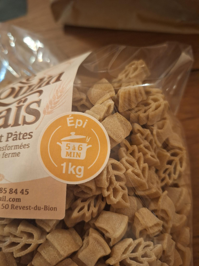 Pâtes épis 