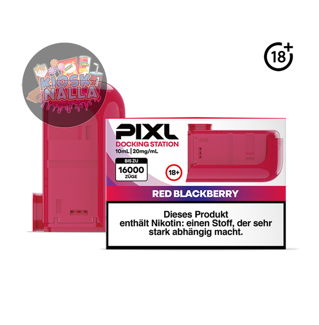 PIXL Xfill Pod - Red Blackberry (rote Brombeere) - 20mg - 16000 Züge