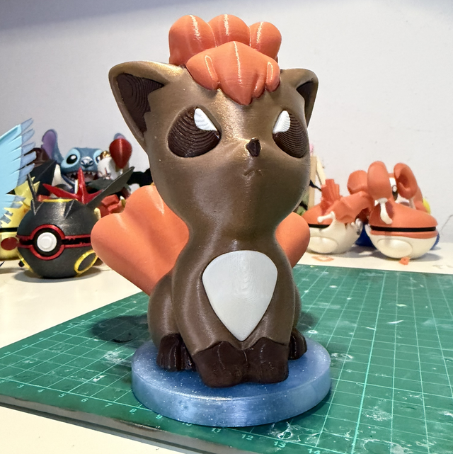 Fanart pla effetto multicolor o glitter