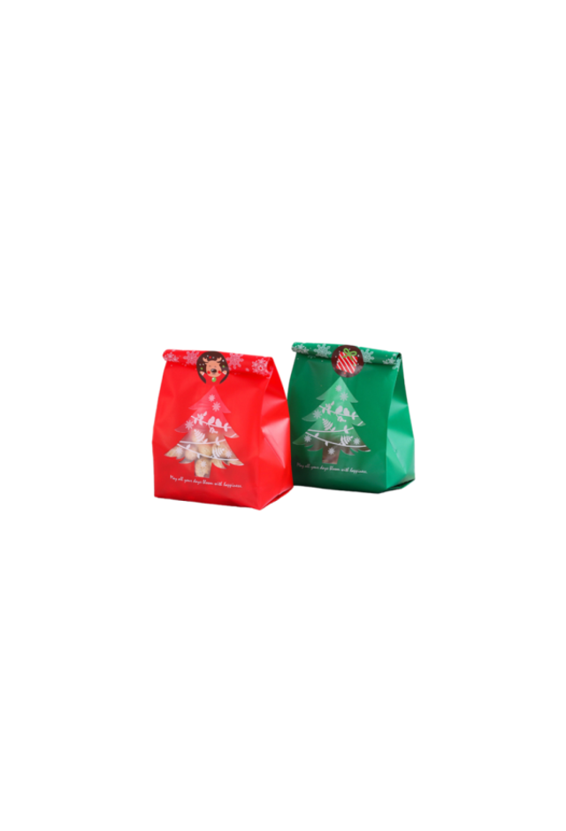 Geschenkssäckli Tannenbaum rot