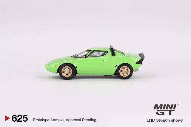 MGT00625 Mini GT 1/64 Lancia Stratos HF Stradale Verde Chiaro (LHD)