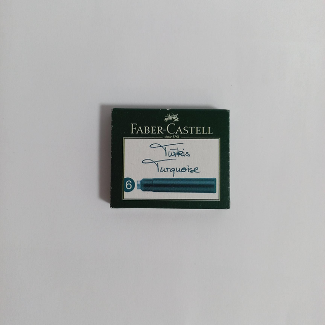 Faber-Castell Tintenpatrone Türkis