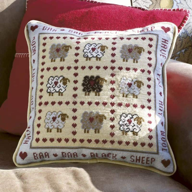 Ba Ba Black Sheep Tapestry by Historical Sampler Company