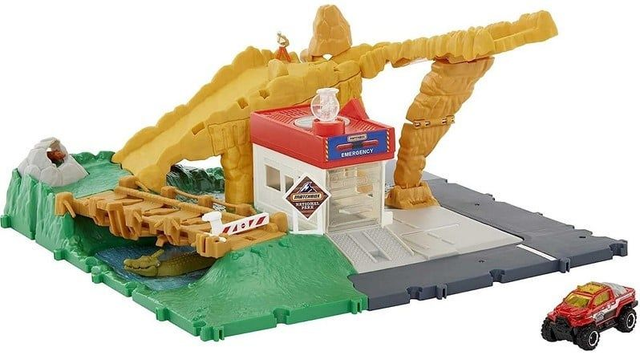 Coffret Matchbox Action Drivers – Canyon Adventure + véhicule 1:64