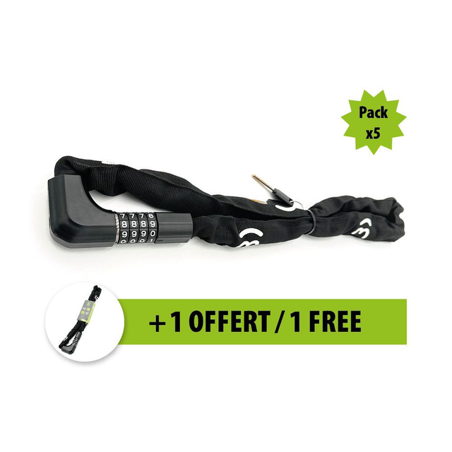 Antivol Chaine 1M 5+1 Offert