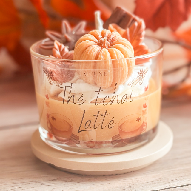 Bougie Gourmande Thé Tchaï Latté