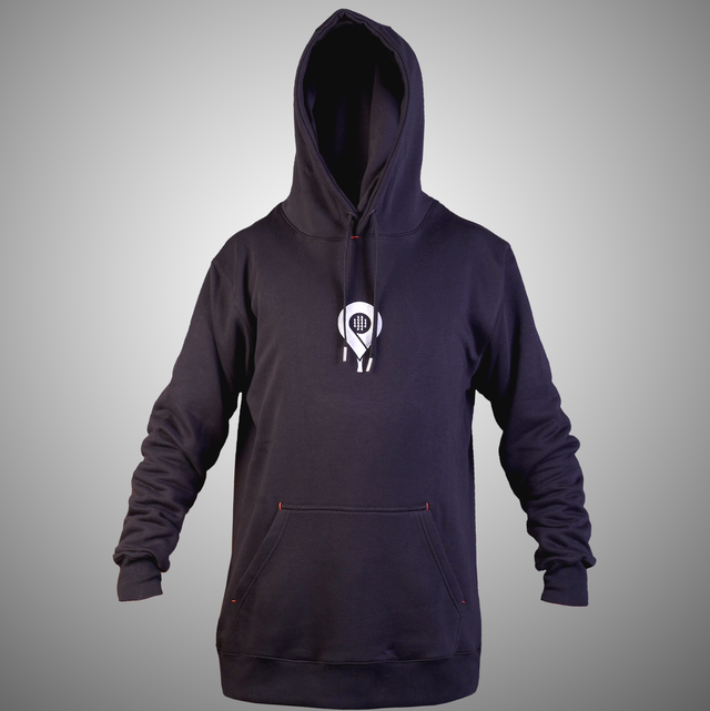 Padel District Hoodie Schwarz