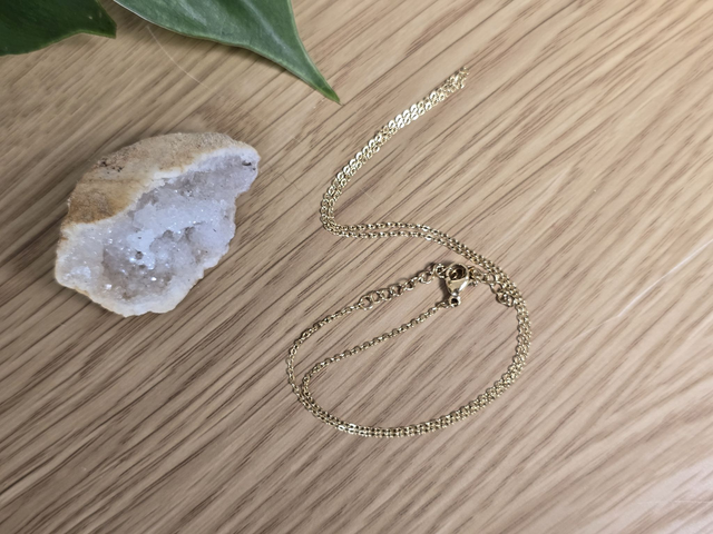 Chaîne réglable en acier inoxydable – Or ou Argent