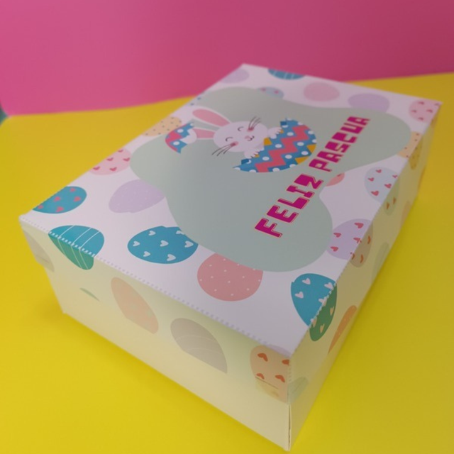 CAJA COLORIDA PASCUA (PACK DE 10 UNIDADES)