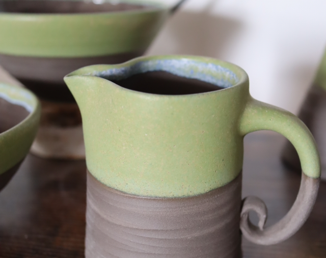 Ceramic creamer, milk pitcher, small jug, 300 ml