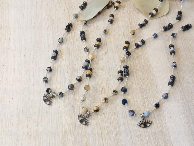 Collier Canberra argenté