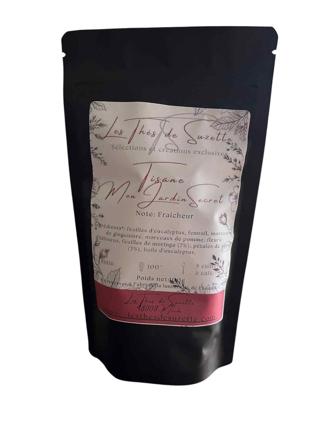 Tisane mon Jardin Secret - Moringa, eucalyptus, rose