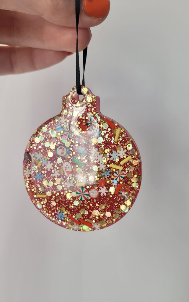 Christmas Tree Circular Baubles - Various Designs