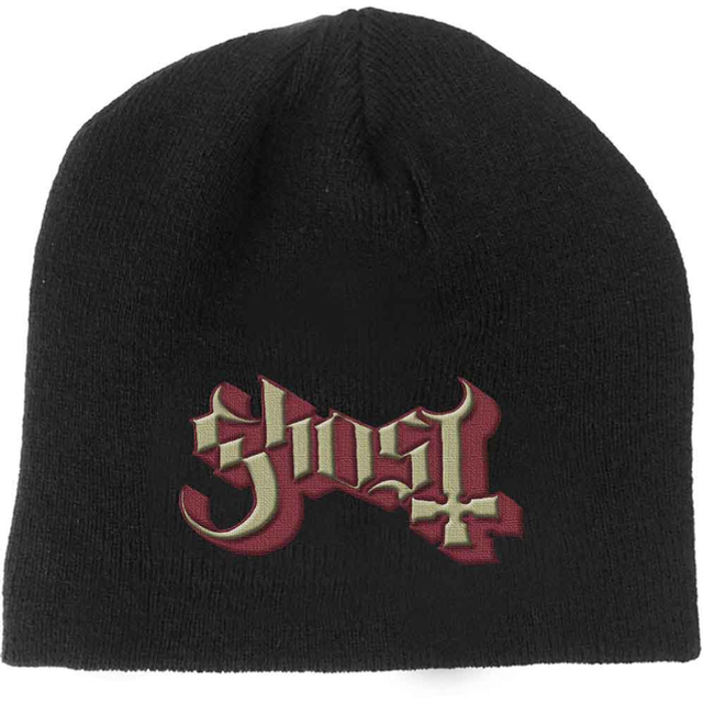 GHOST UNISEX BEANIE HAT: LOGO