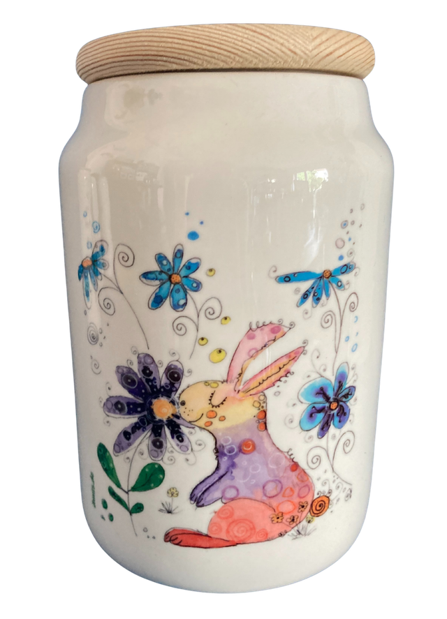 Keramikdose "Häschen"