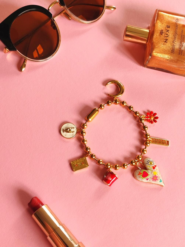 Bracelet boule à charms 