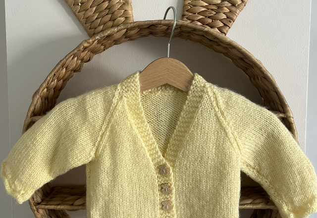 Yellow Cardi