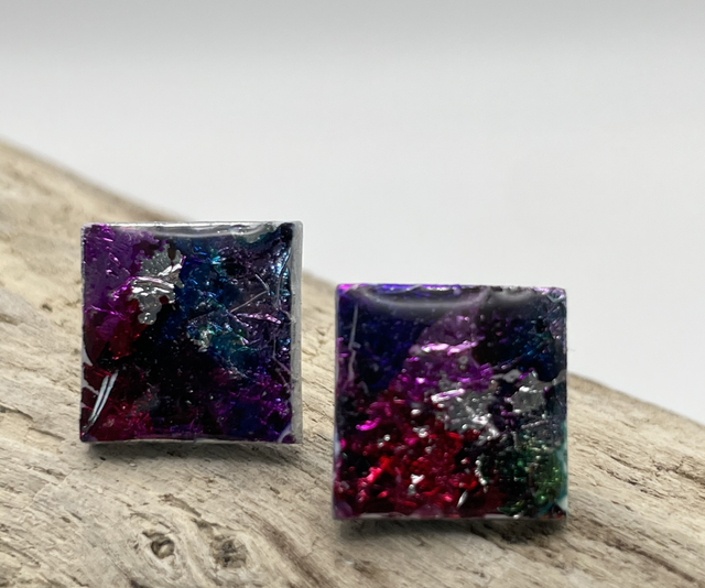 Large square studs #1