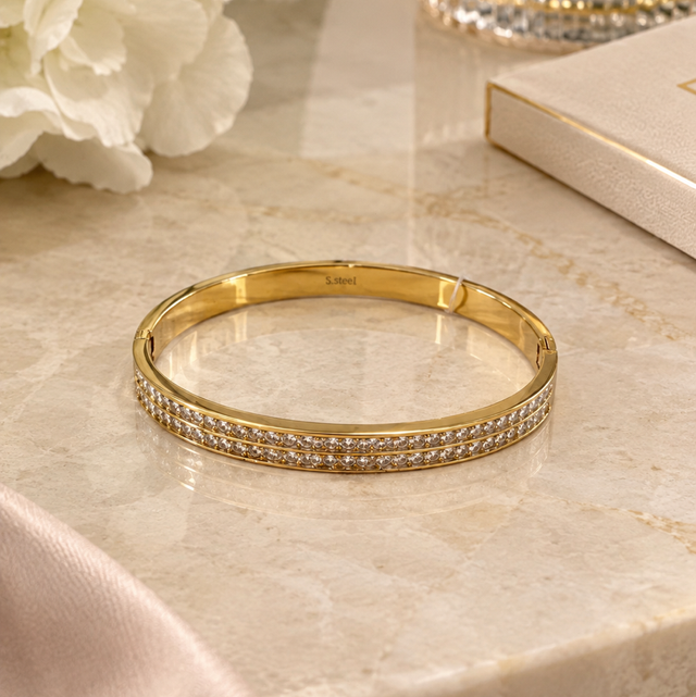 Bracciale Rigido Radiant Gold
