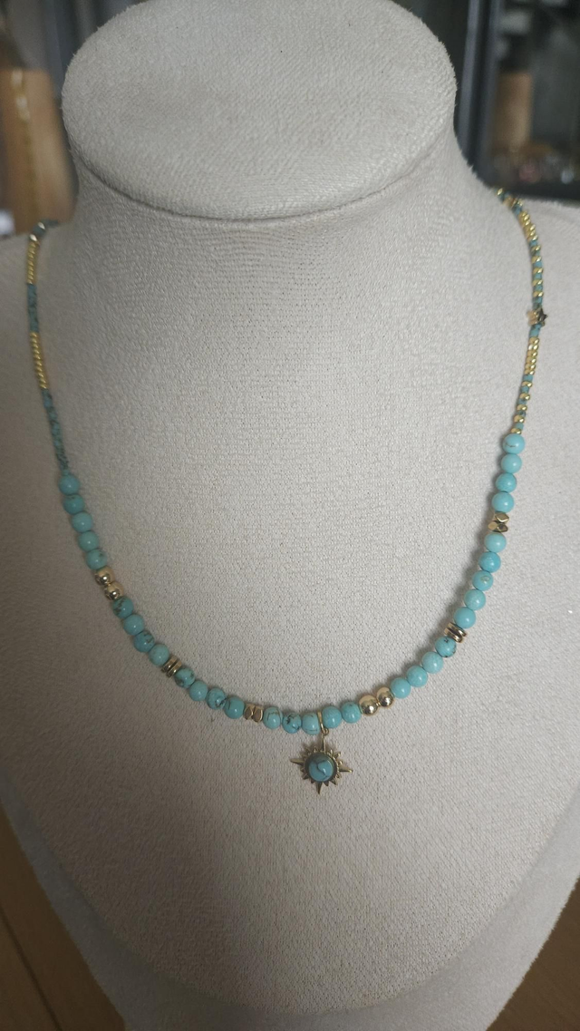 Collier/bracelet pendentif étoile 