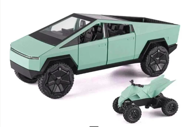 DieCast model auto metaal Tesla Cybertruck (1:24)