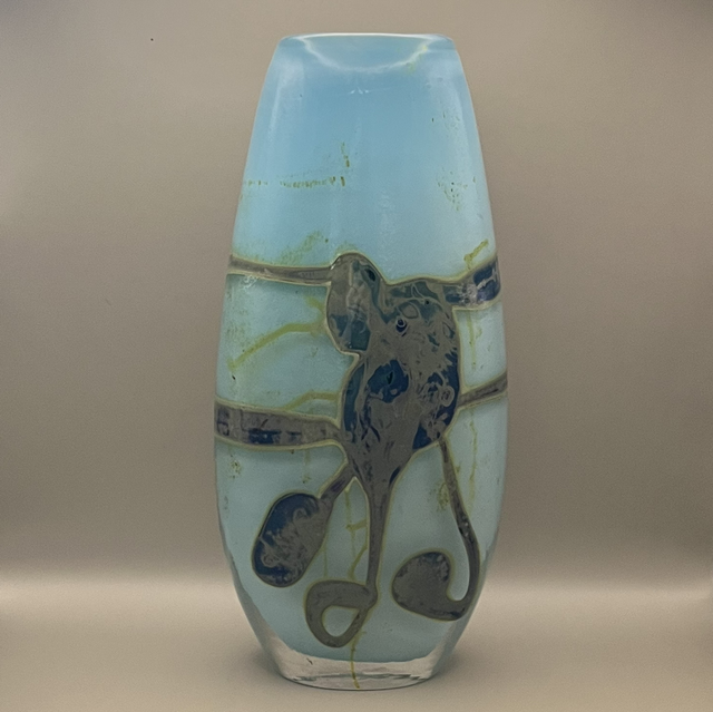 Samuel J. Herman Vase for Val Saint Lambert – Belgium, 1970s | 29cm 