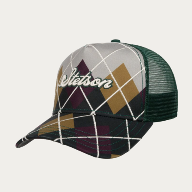 Stetson Trucker Cap Argyle