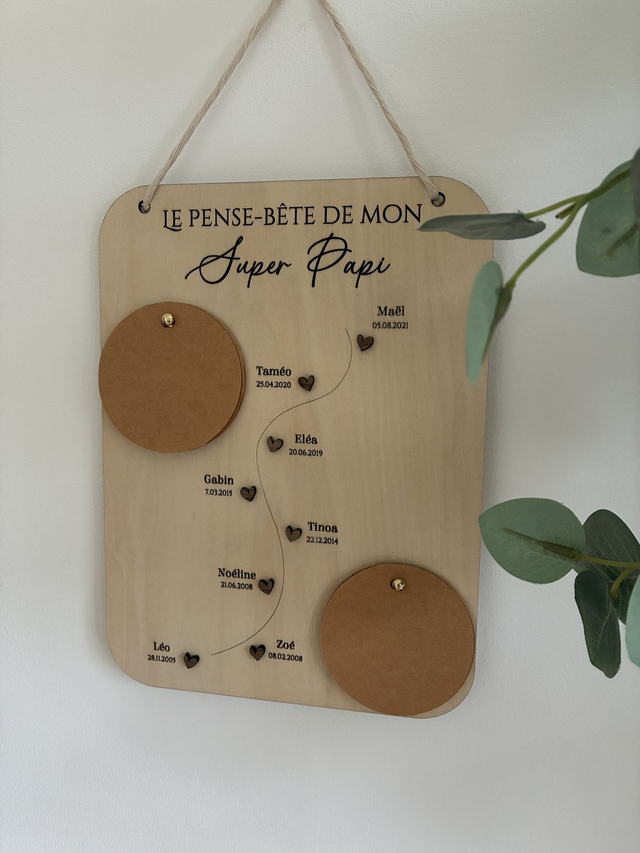 Pense Bête personnalisable