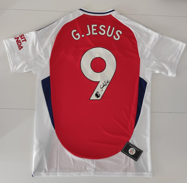 Gesigneerd Arsenal shirt – Gabriel Jesus 